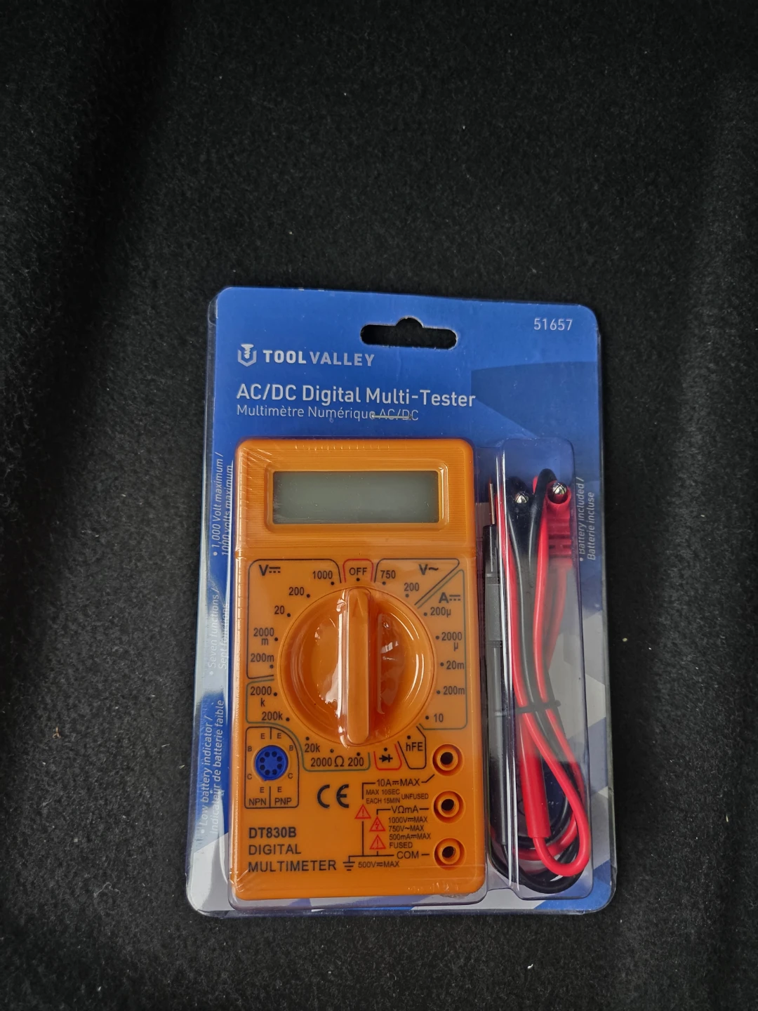 Tool Valley AC/DC Digital Multi-Tester