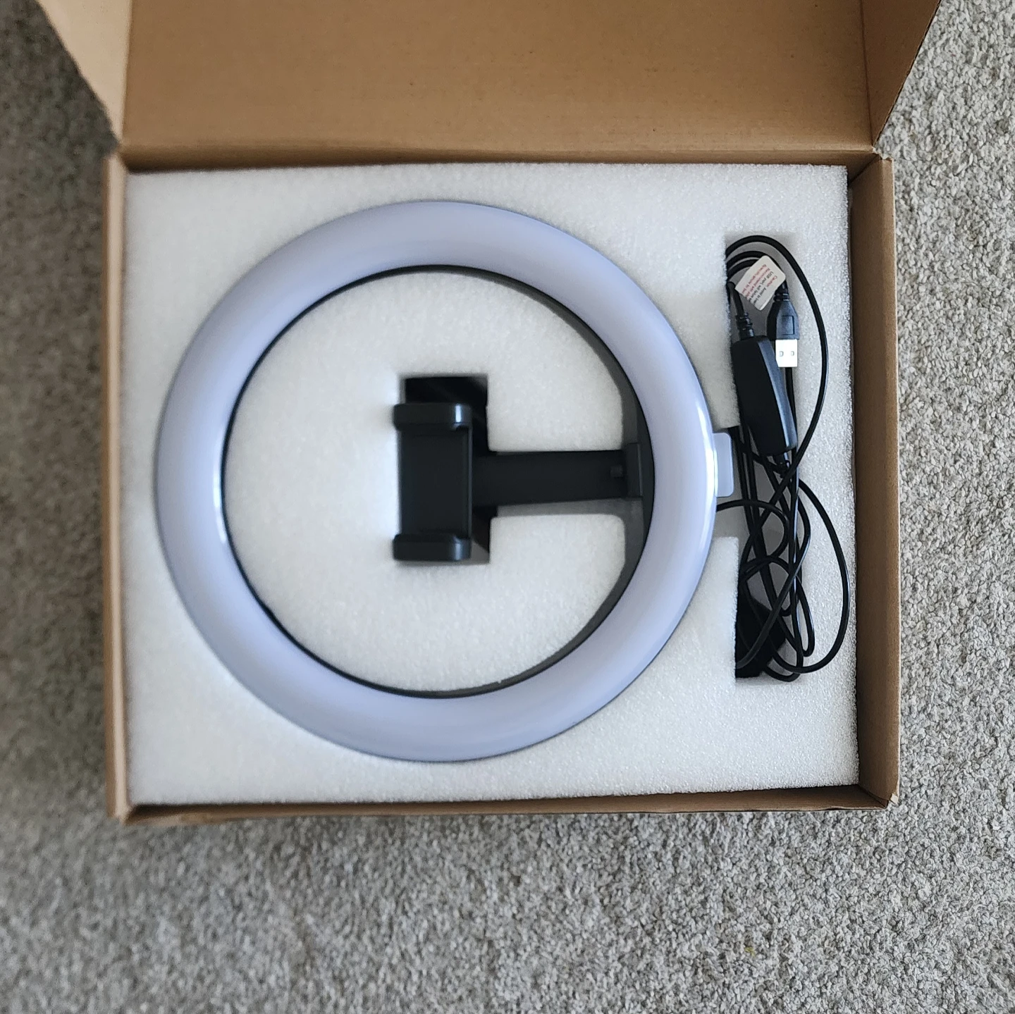 10" Cantilever Bracket Lamp F-666 Ring Light - BRAND NEW - photo 5