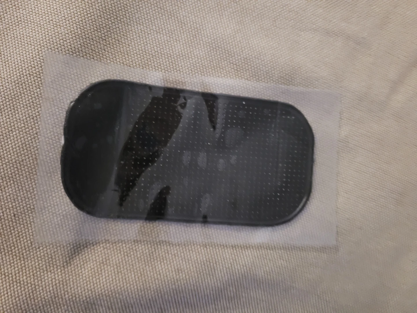 Black Non-Slip Gel Pad