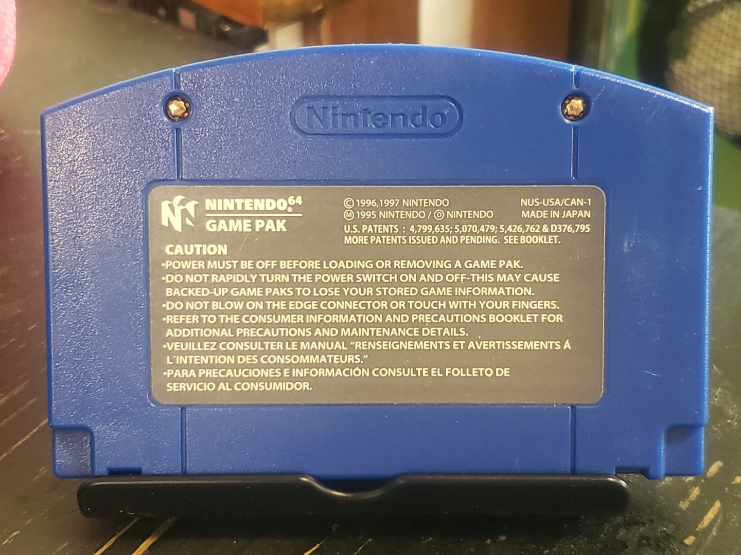 N64 Tony Hawks Pro Skater CART ONLY blue - photo 2