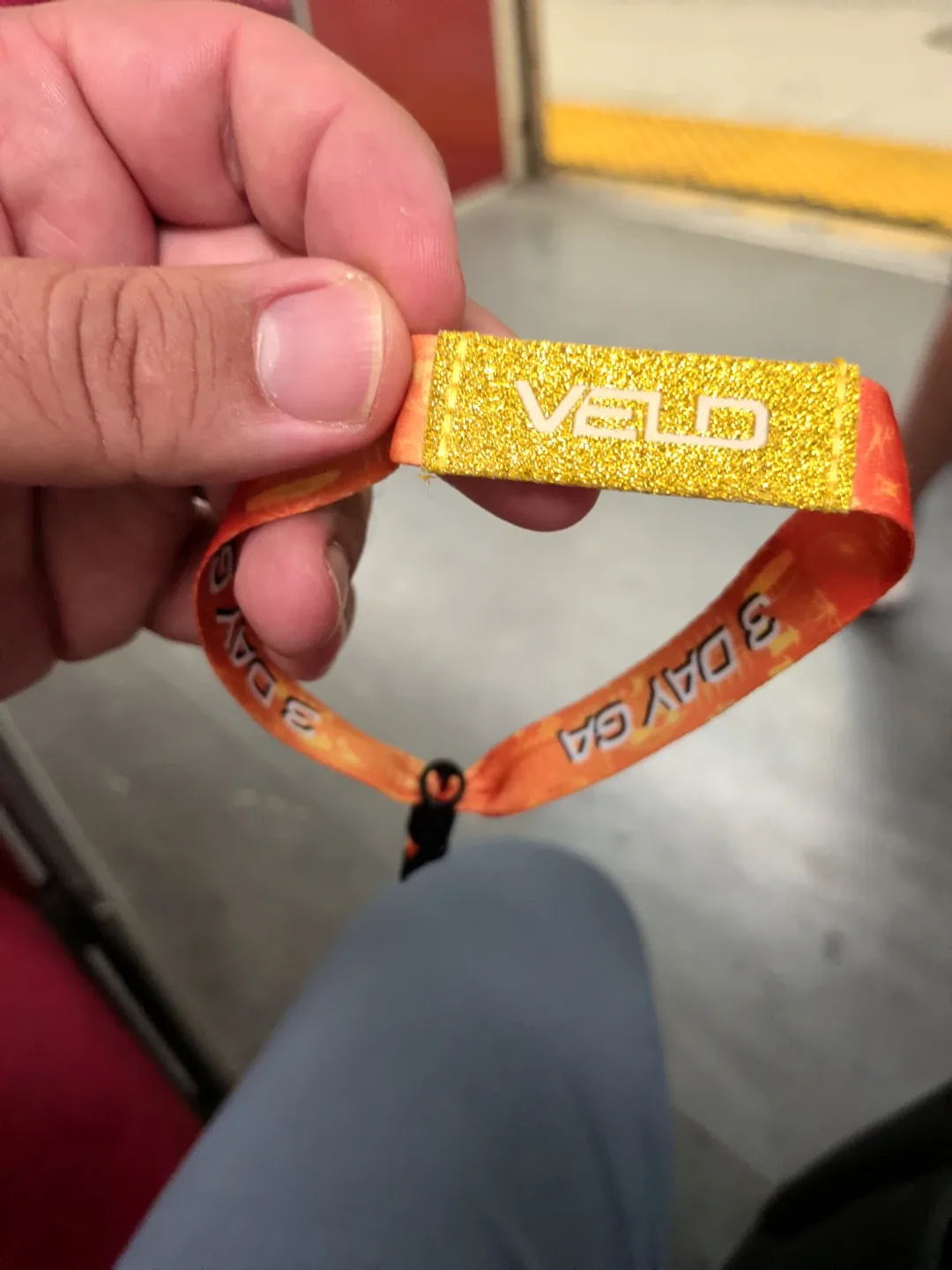 VELD 3 Day GA Festival Wristband ( unregistered)