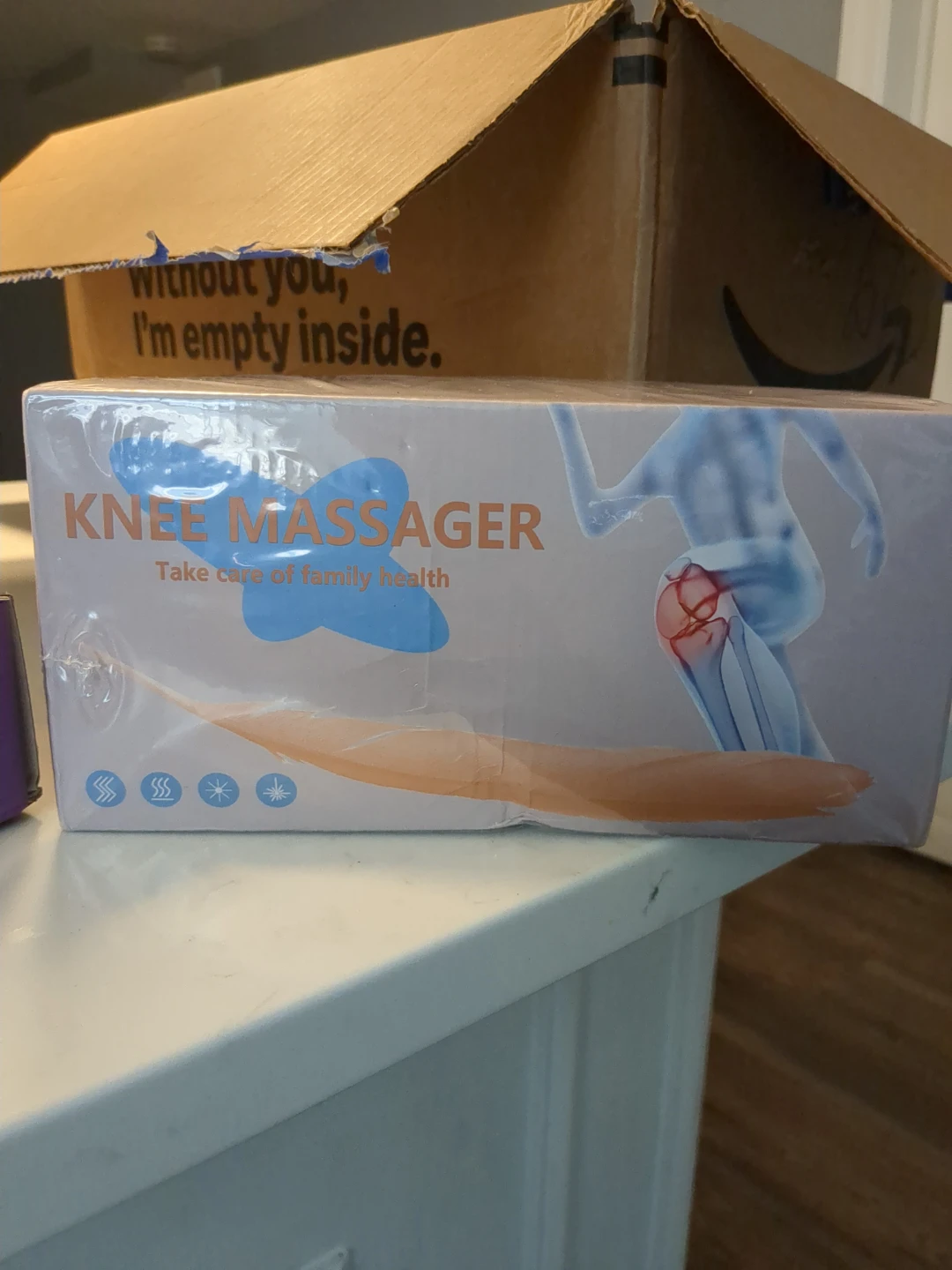 3 in 1 Cordless Knee Massager with LED Touch Screen