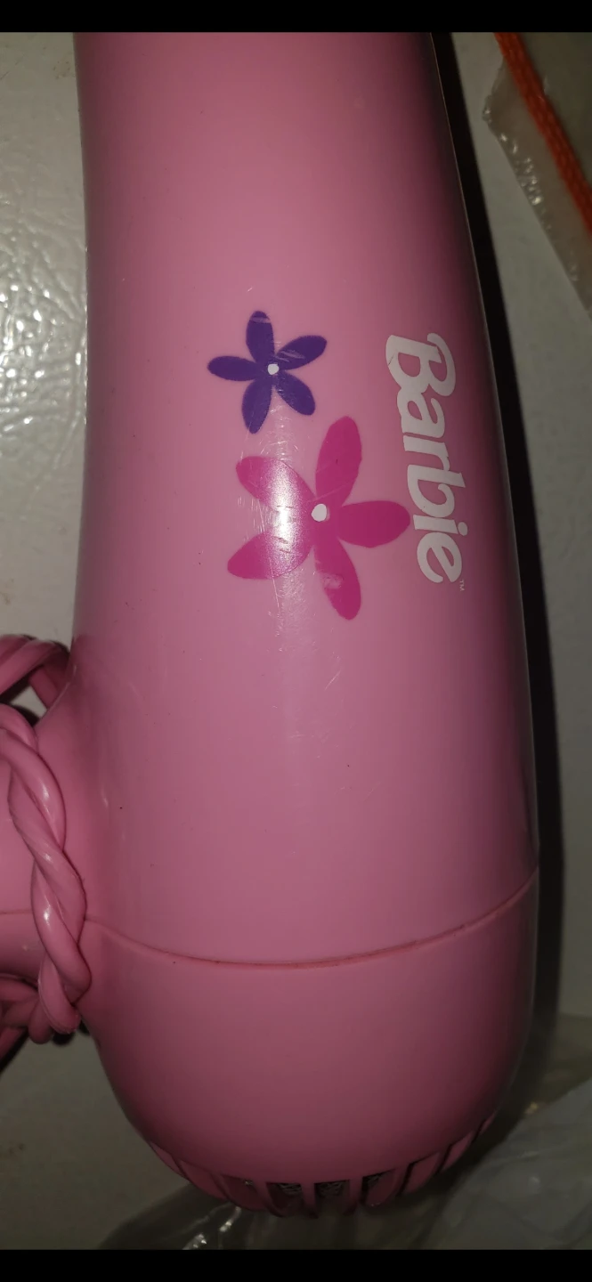 Pink Barbie Hair Dryer