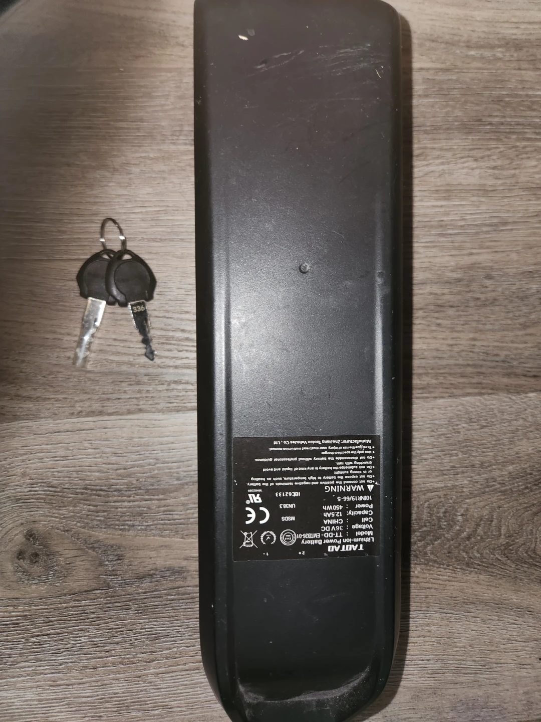 E-bike Battery for Go Trax EBe2 model - photo 4