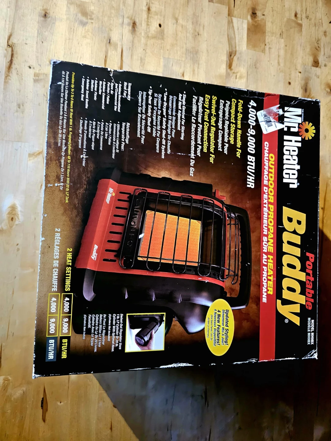 Mr. Heater Buddy Portable Outdoor Propane Heater