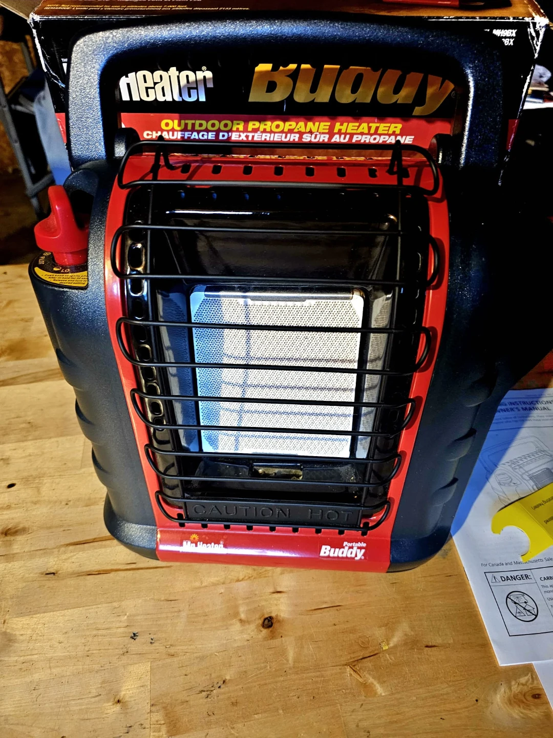 Mr. Heater Buddy Portable Outdoor Propane Heater - photo 3