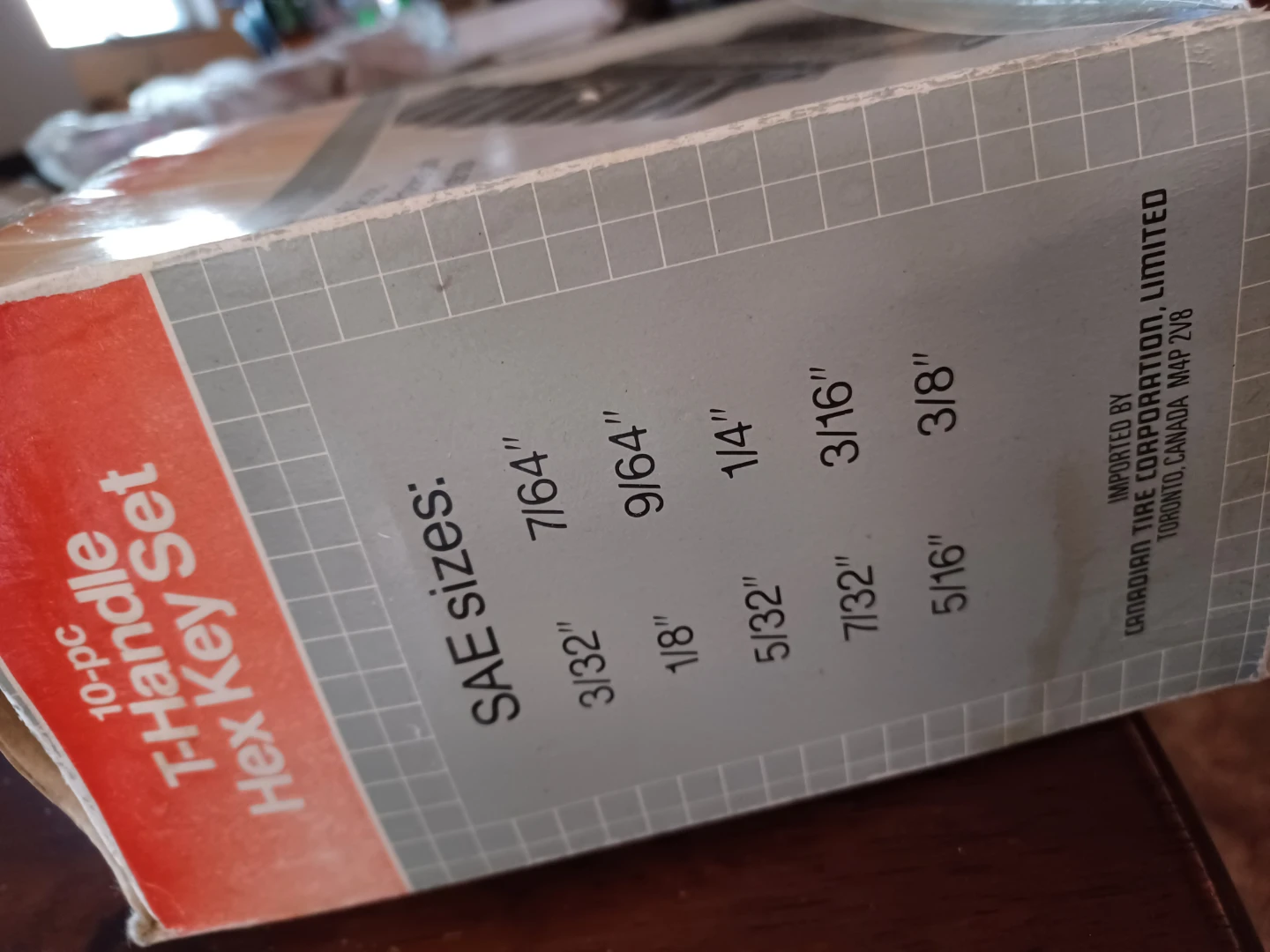 10-pc T-Handle Hex Key Set - photo 2