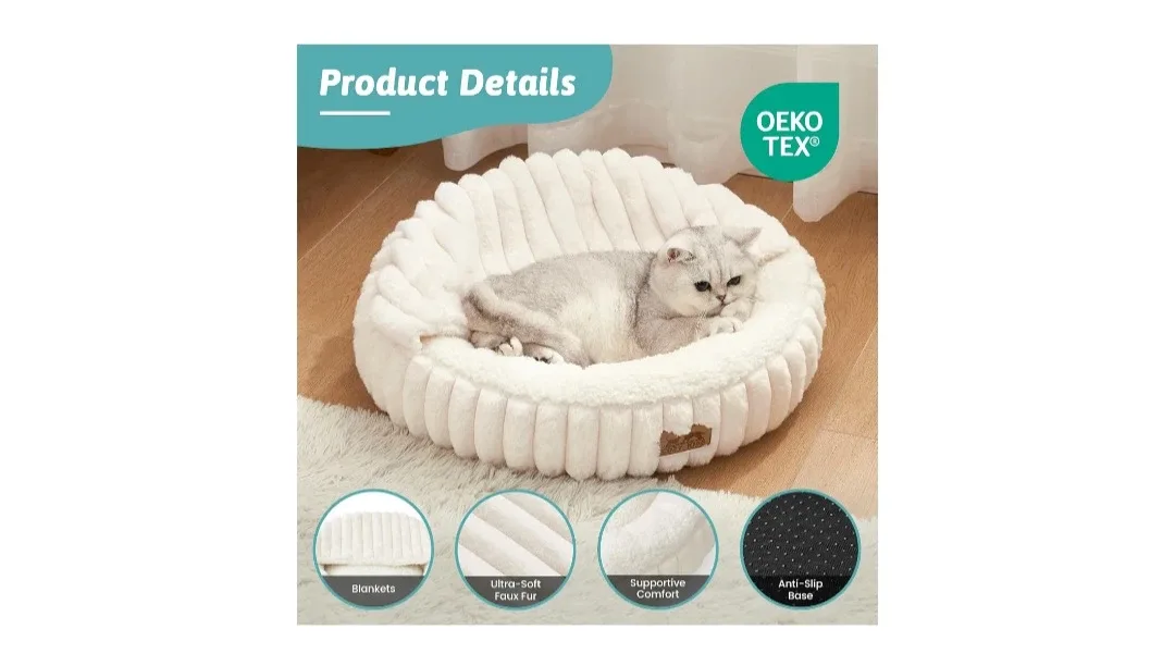 2-in-1 Pet Bed for Dogs and Cats - photo 2