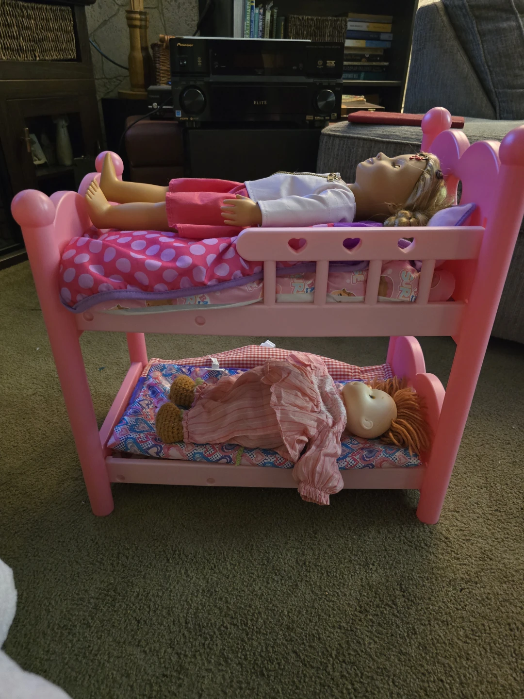 Pink Bunk Bed for Dolls - photo 2