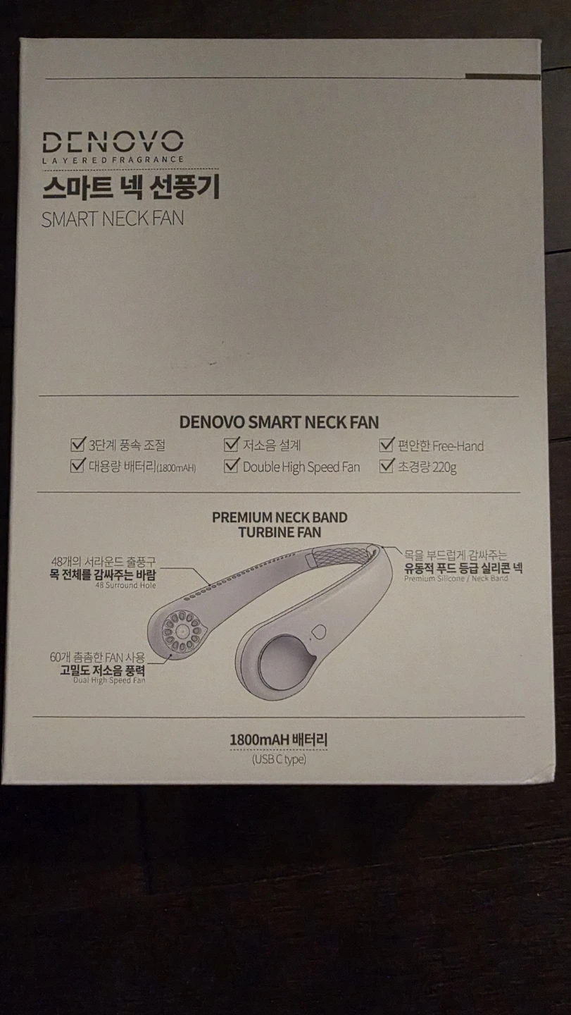 DENOVO Neck Fan - photo 2