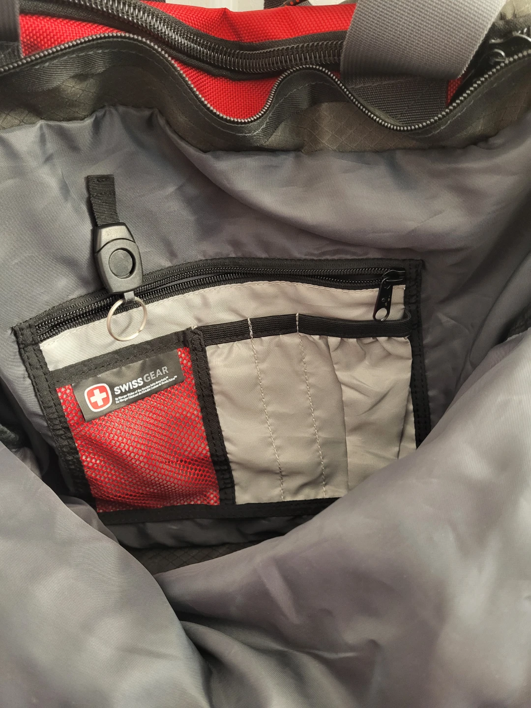 Swiss Gear Red & Grey Duffle Bag - photo 2