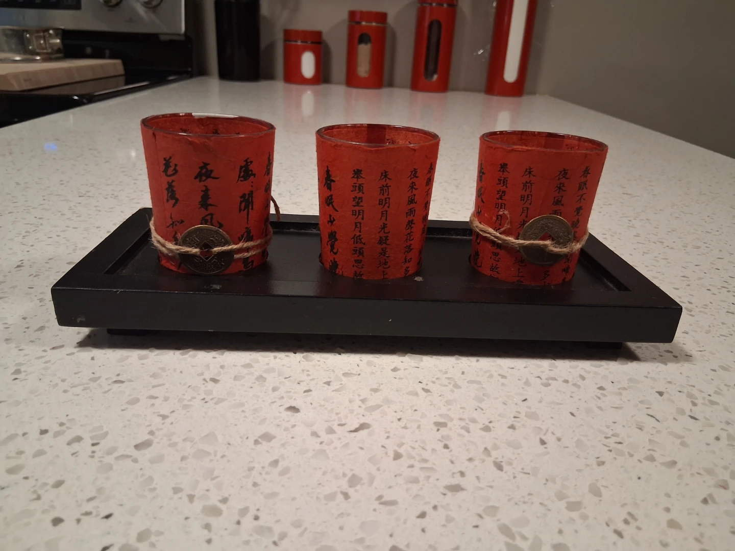 3 piece tea light holder - photo 2