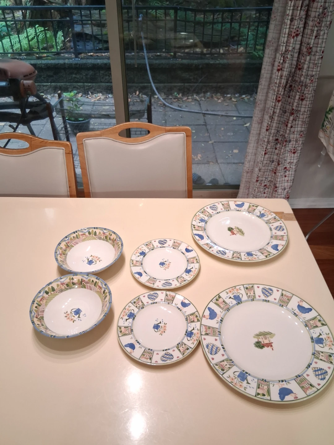 Johnson Brothers plates and soup bowls