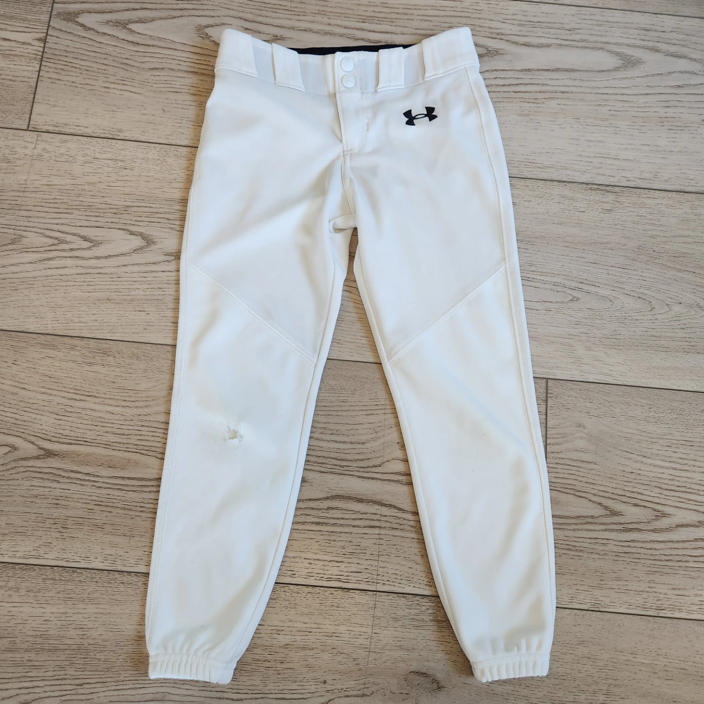 YXS white baseball pants - photo 2
