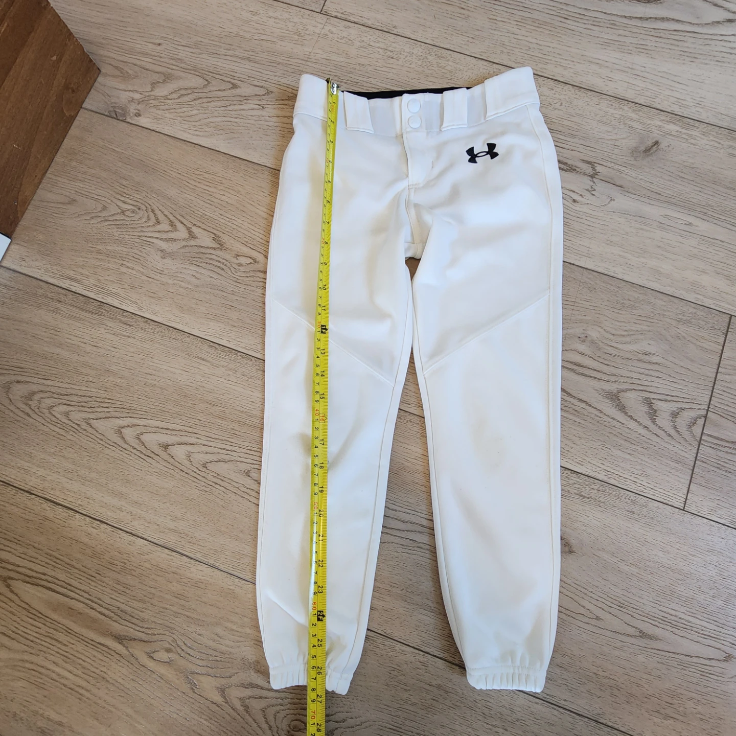 YXS white baseball pants - photo 3