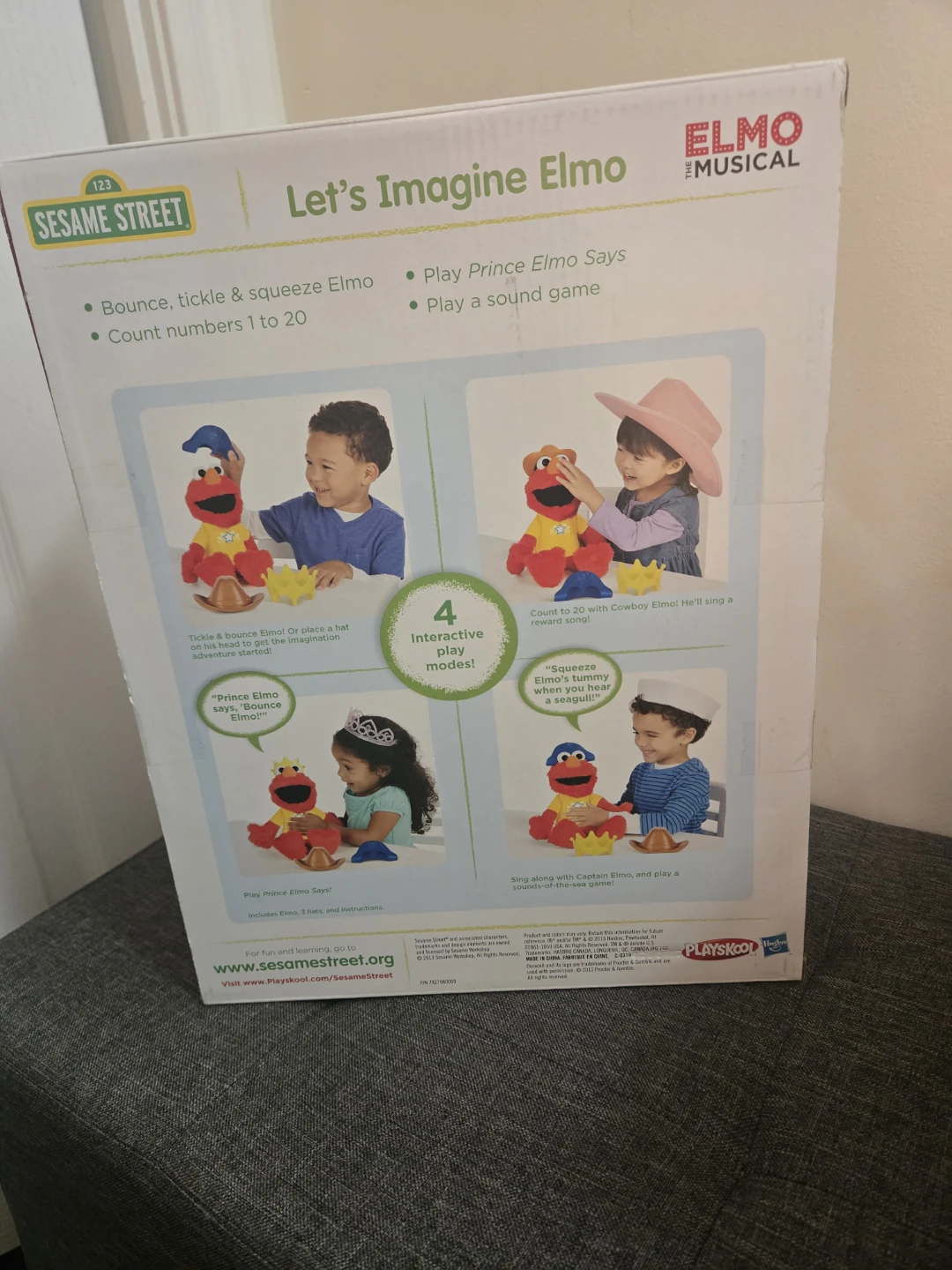 Sesame Street Elmo Musical Let's Imagine Elmo Toy - photo 2