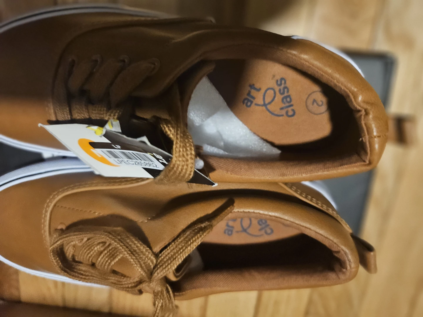 Art Class Brown Lace-Up Sneakers - photo 3