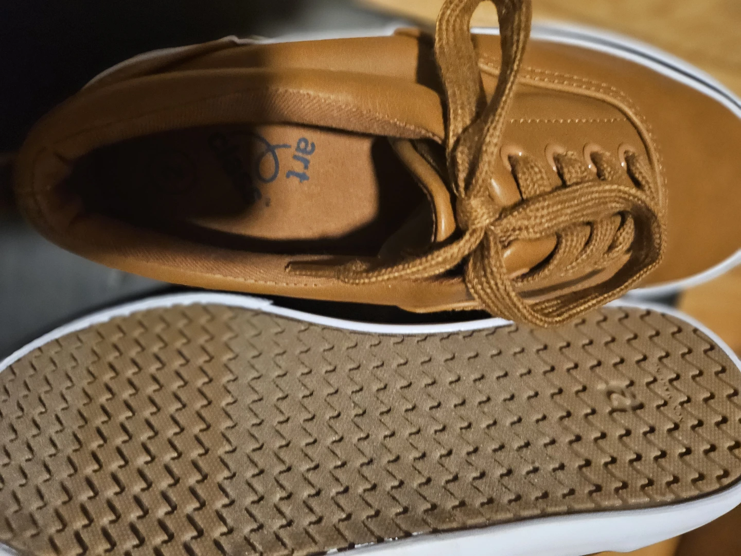 Art Class Brown Lace-Up Sneakers - photo 4