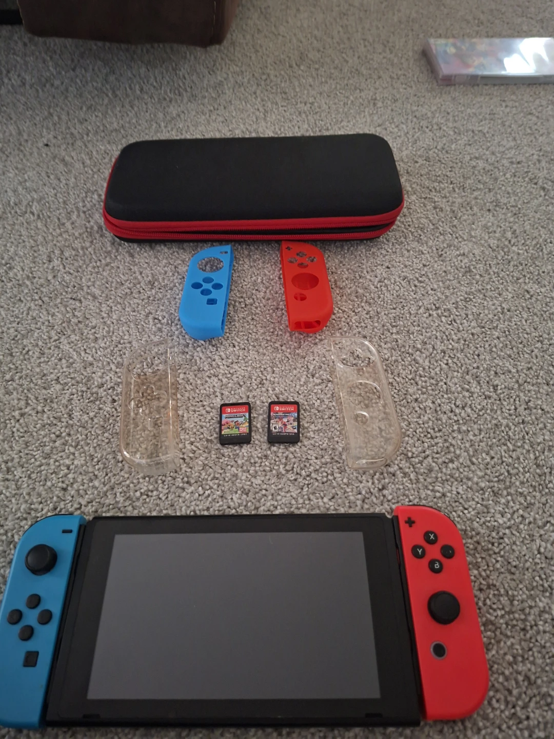 Nintendo Switch Console with Games and Accessories