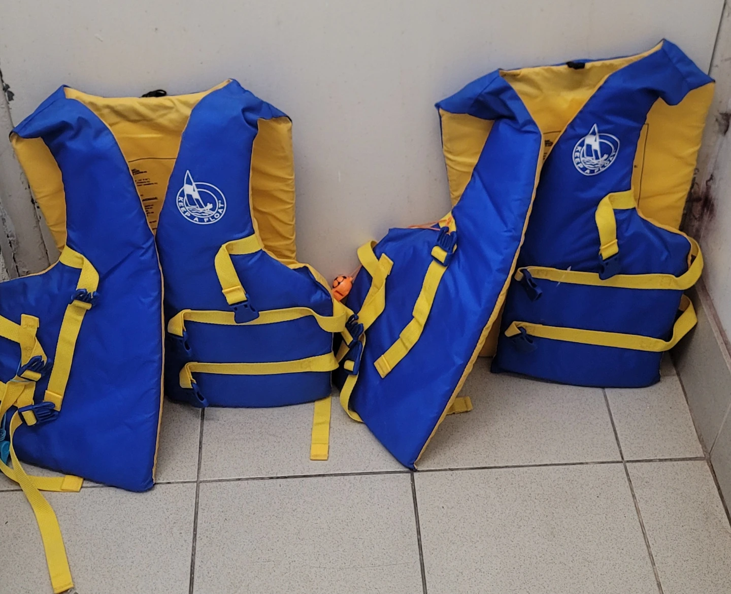 Speedy Life Vest Life Jackets - Blue & Yellow