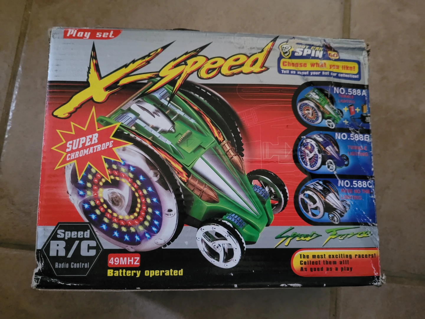 X-Speed Super Chromatrop Radio Control Car