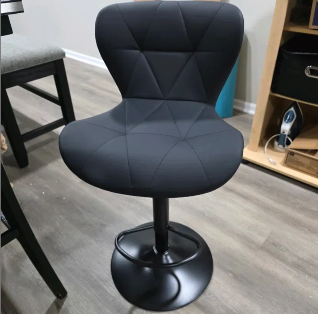 George Oliver Black Bar Stools (Set of 2) - photo 3