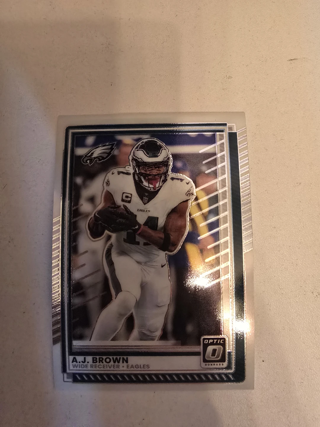 2023 Panini Donruss Optic AJ Brown WR Trading Card