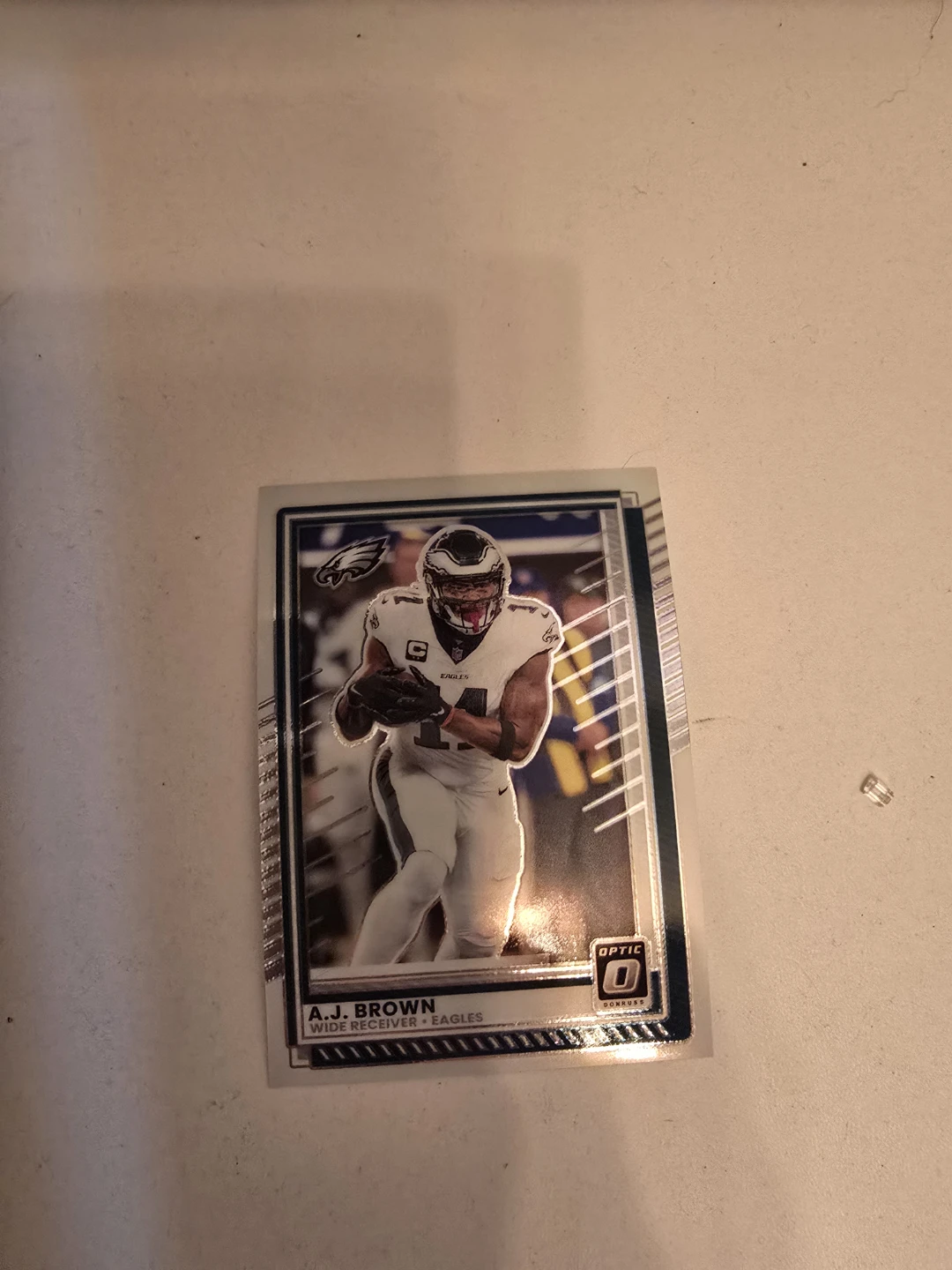 2023 Panini Donruss Optic AJ Brown WR Trading Card - photo 3