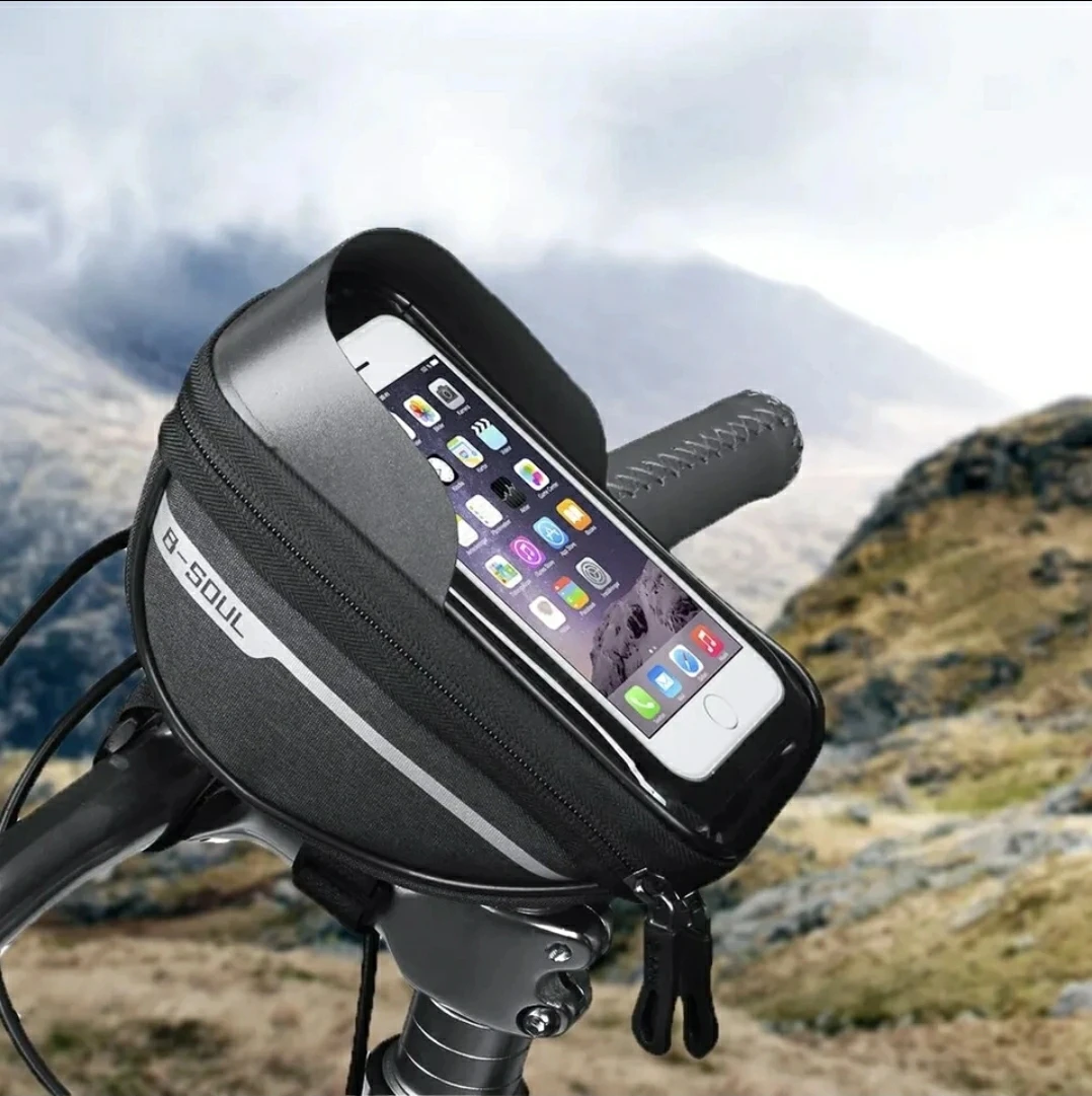 B-SOUL Bike Handlebar Bag with Phone Mount