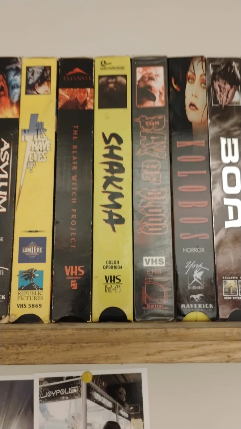 Collection of Horror of vintage VHS Tapes - photo 3