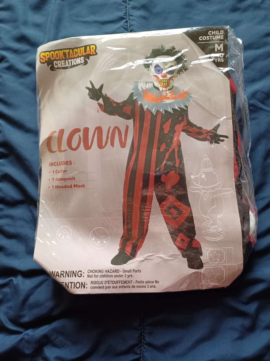Spooktacular Creations Clown Costume - Child Size M