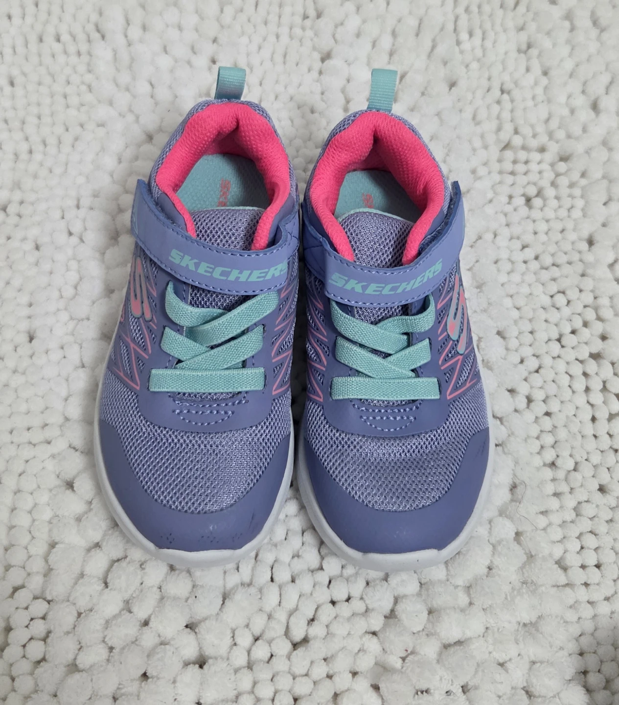 Skechers Kids Lilac & Pink Running Shoes