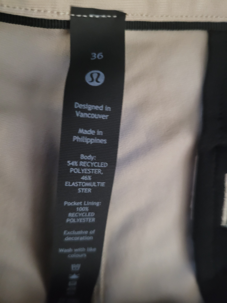 Lululemon Men's Shorts Size 36 Beige - photo 2