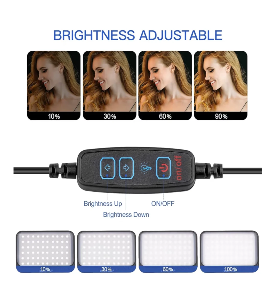 LED Video Light with Stand - photo 2