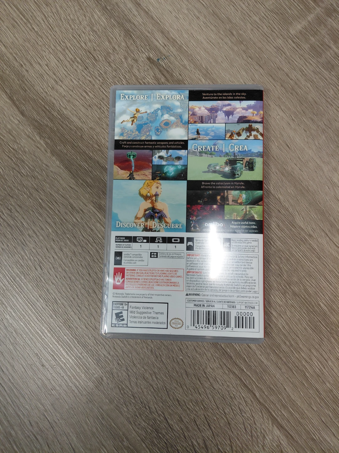 The Legend of Zelda: Tears of the Kingdom Nintendo Switch Game - photo 2
