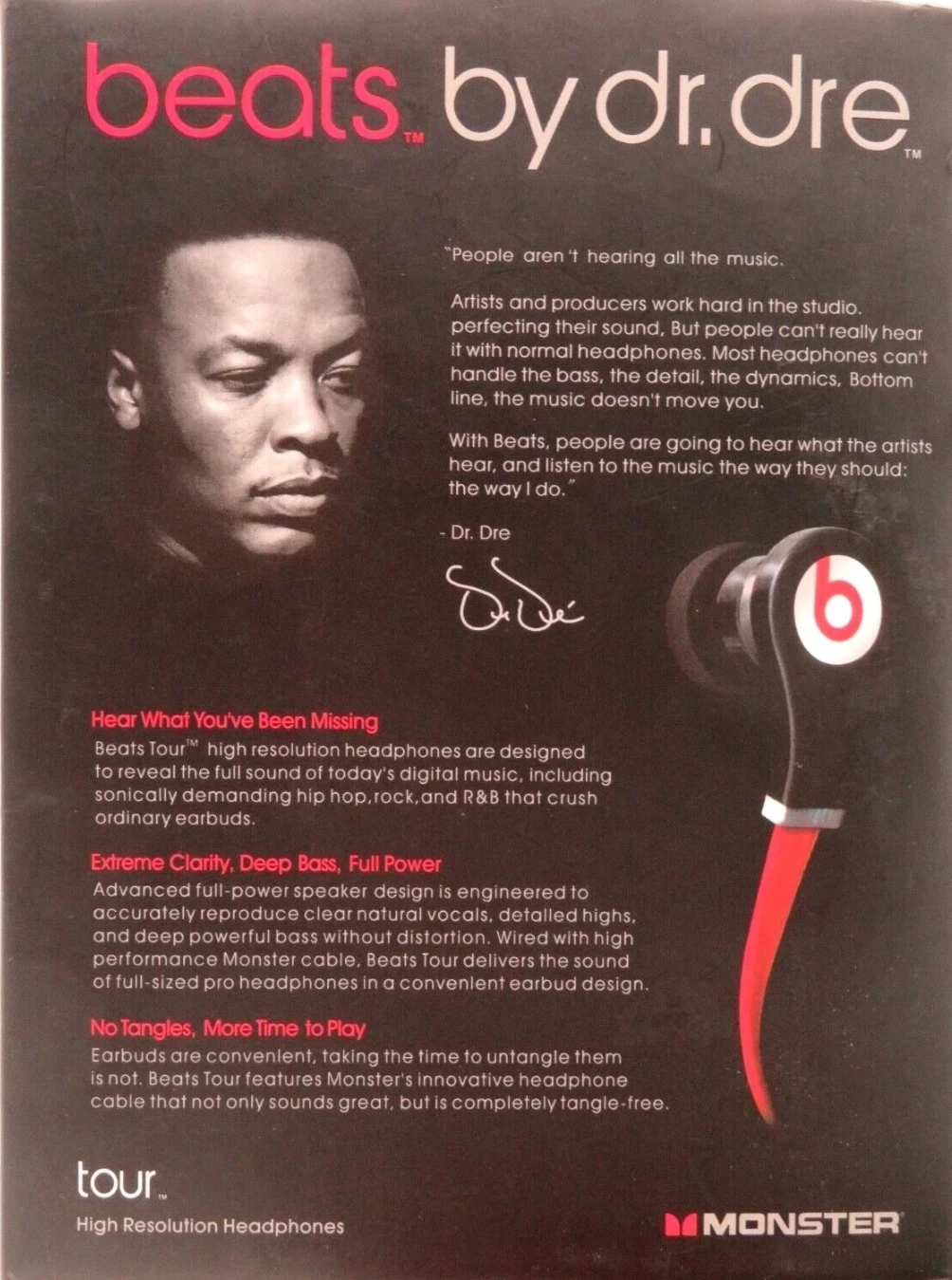 Genuine Beats by Dre: Tour In-Ear Headphones - photo 3