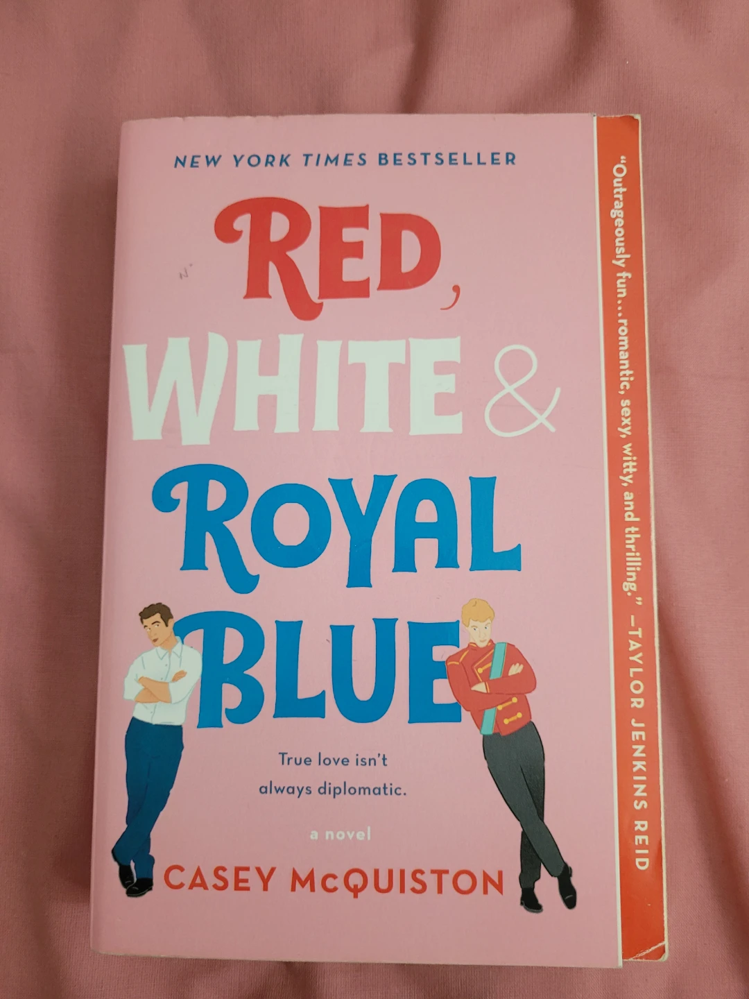Red, White & Royal Blue Novel by Casey McQuiston