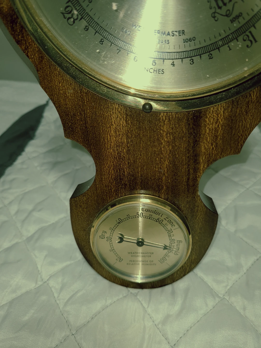 WeatherMaster Thermometer Barometer