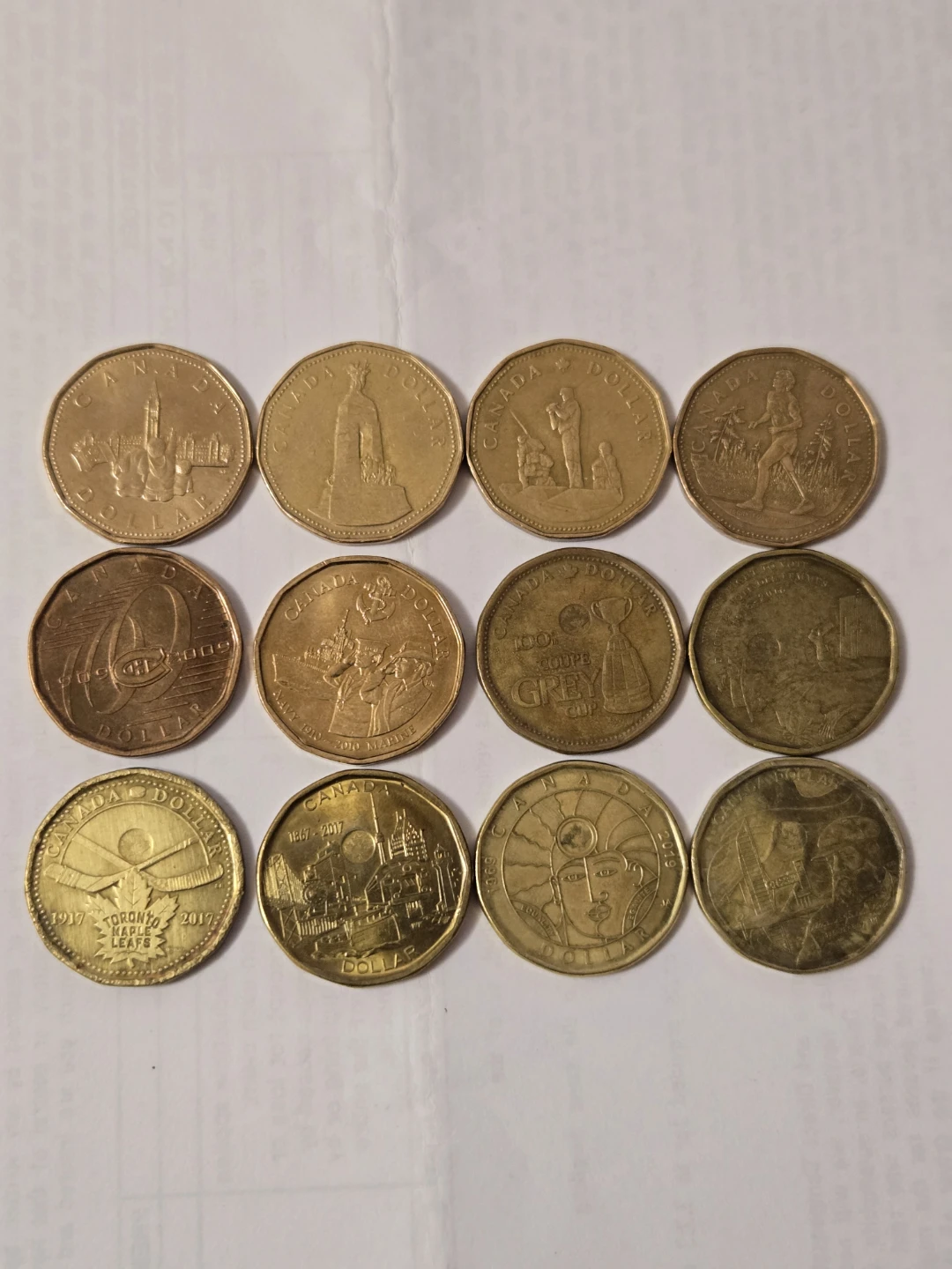 Canadian Dollar Coins Collection - photo 2
