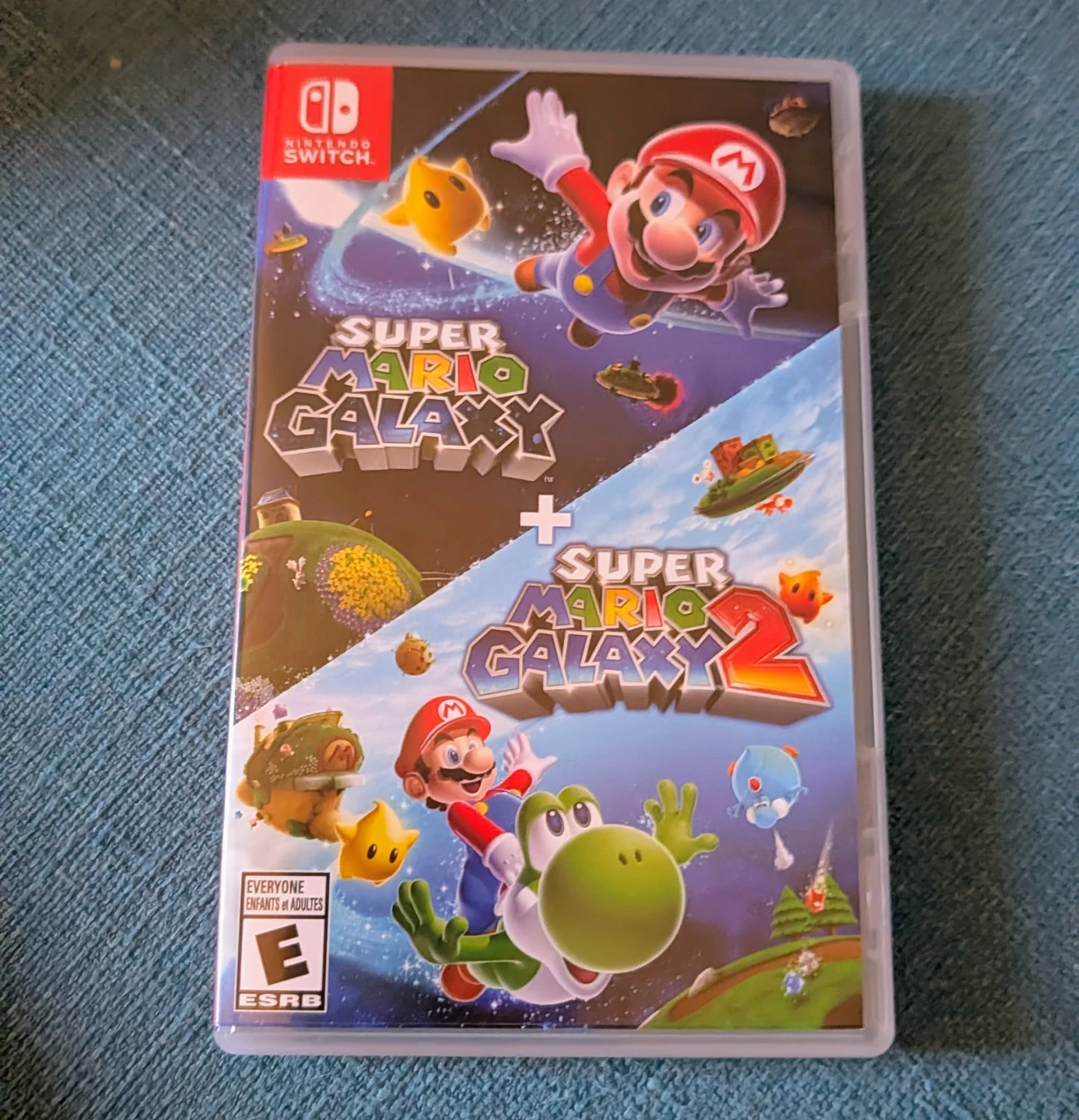 Nintendo Switch Super Mario Galaxy + Super Mario Galaxy 2 Game