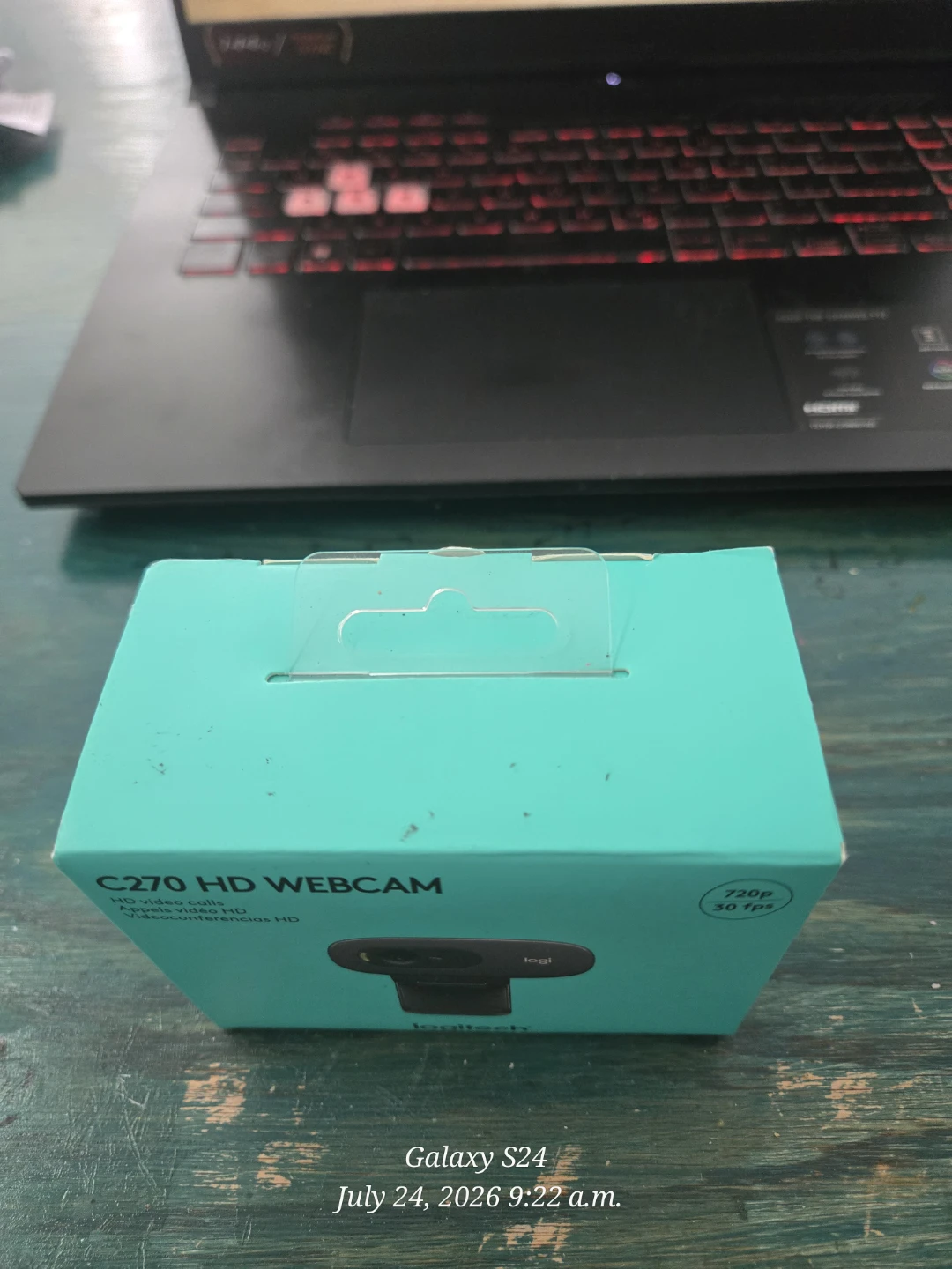 Logitech C270 HD Webcam - photo 4