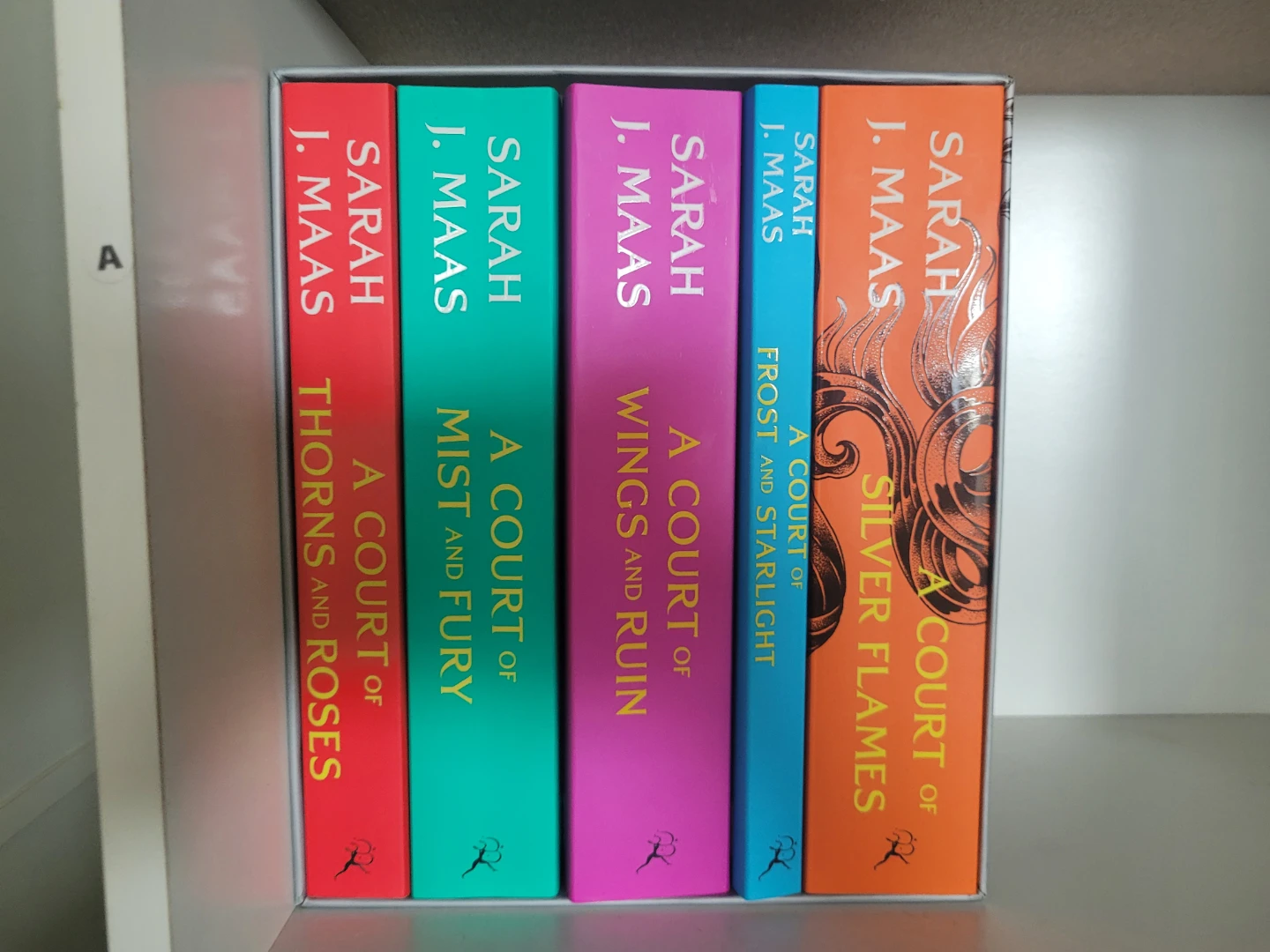 A Court of Thorns and Roses series by Sarah J. Maas