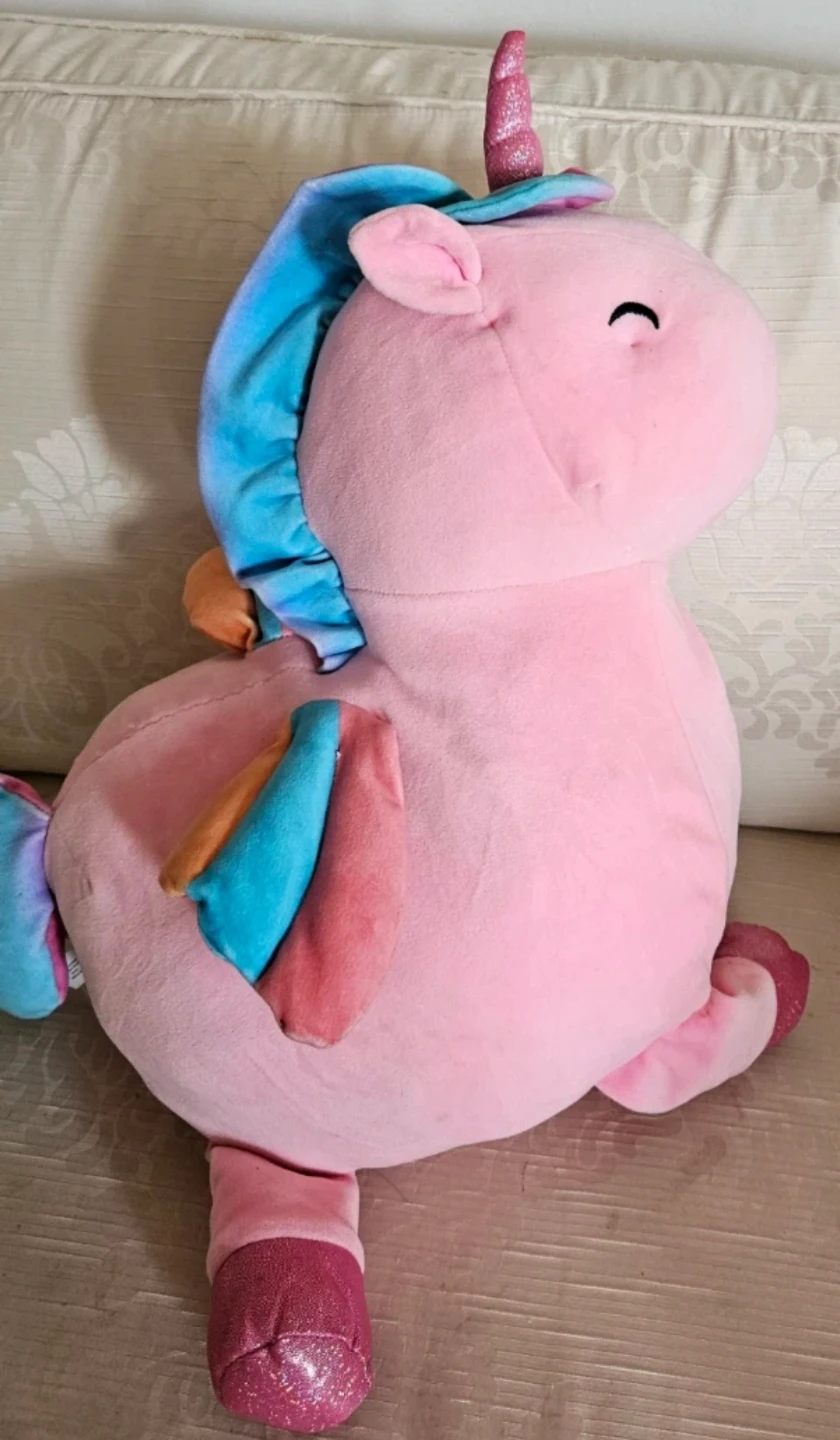 Pink Unicorn Plush Toy