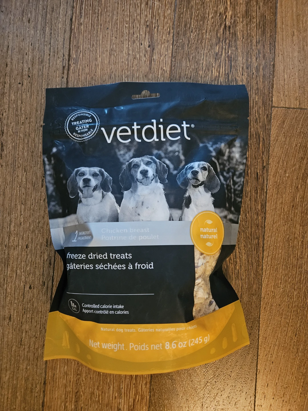 Vetdiet Freeze dried chicken treats (245g)