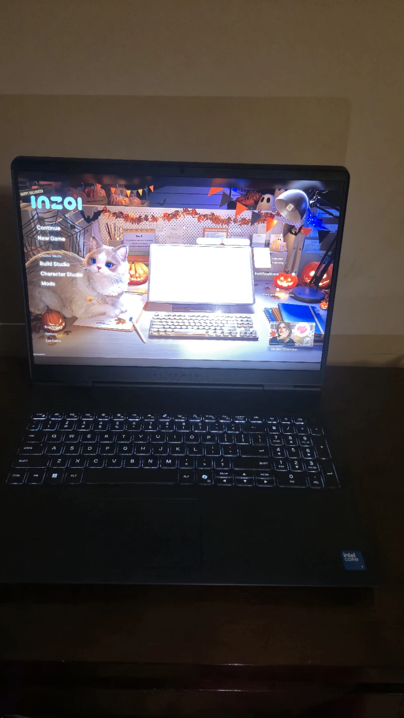 RTX 5060 ALIENWARE i7 Gaming laptop 100% Battery Health