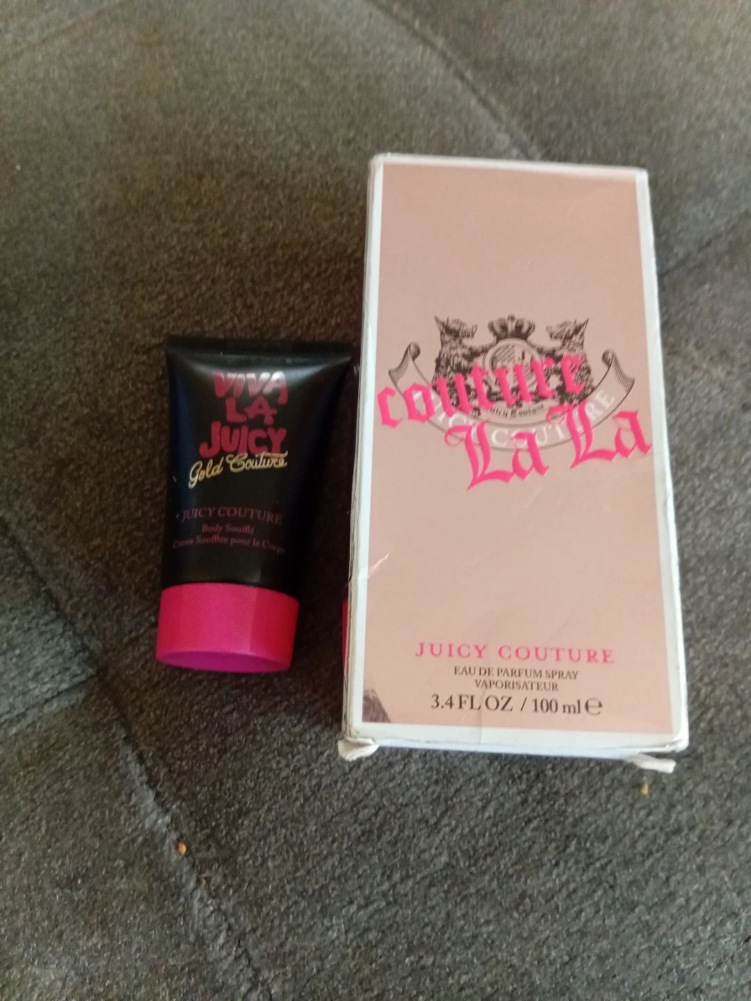Juicy Couture perfume and lotion