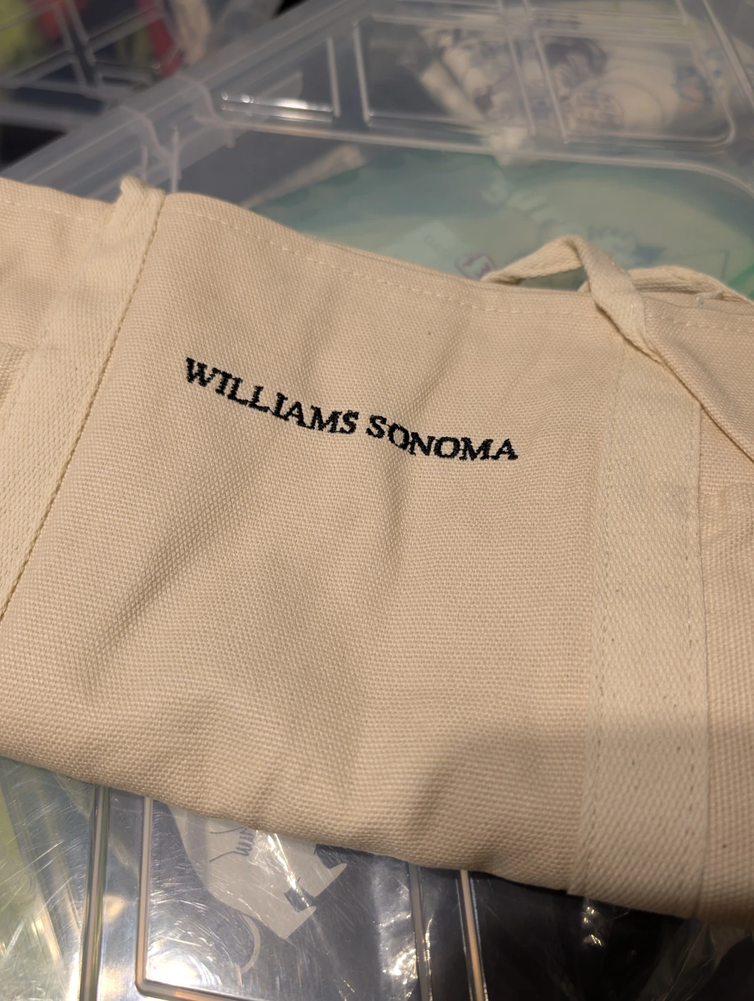 Williams Sonoma Canvas Tote Bag new