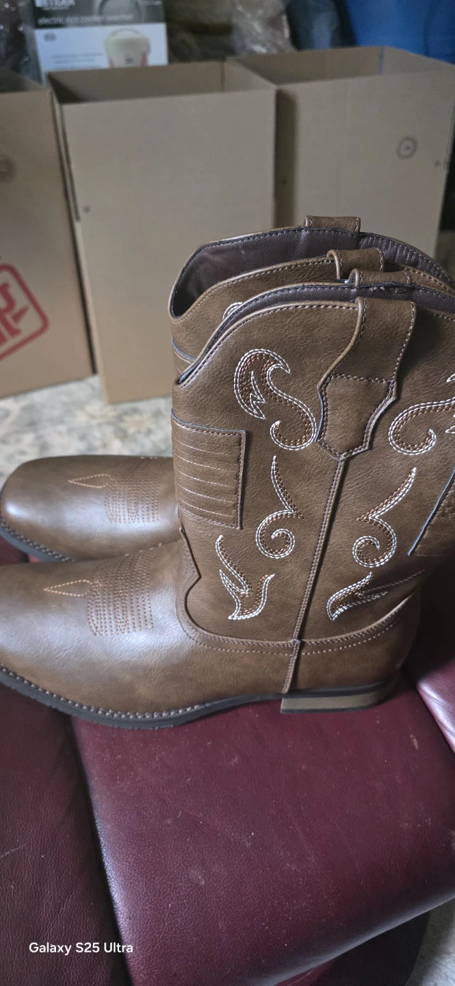 Brown men's boot - photo 4