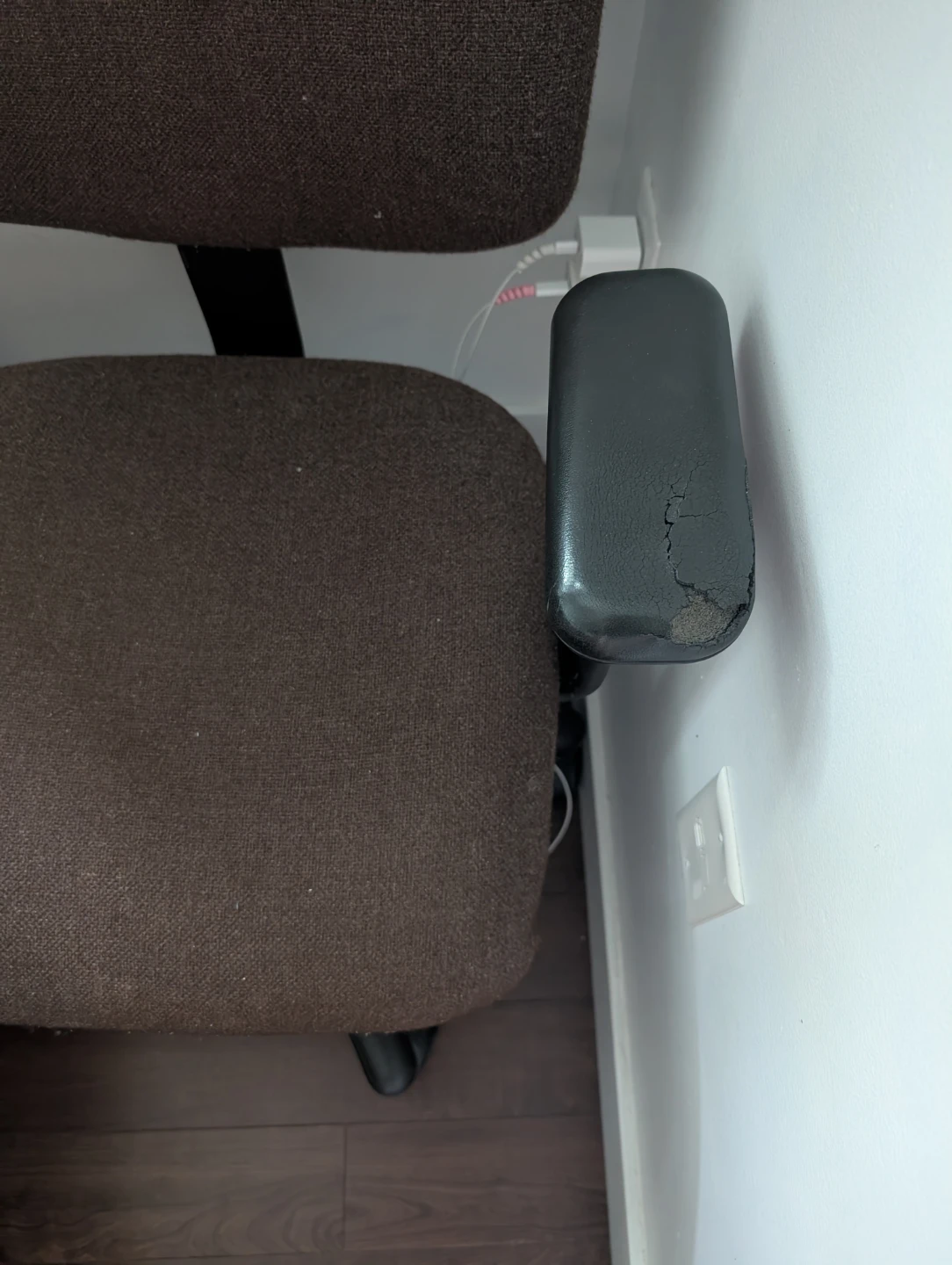 Brown office chair
