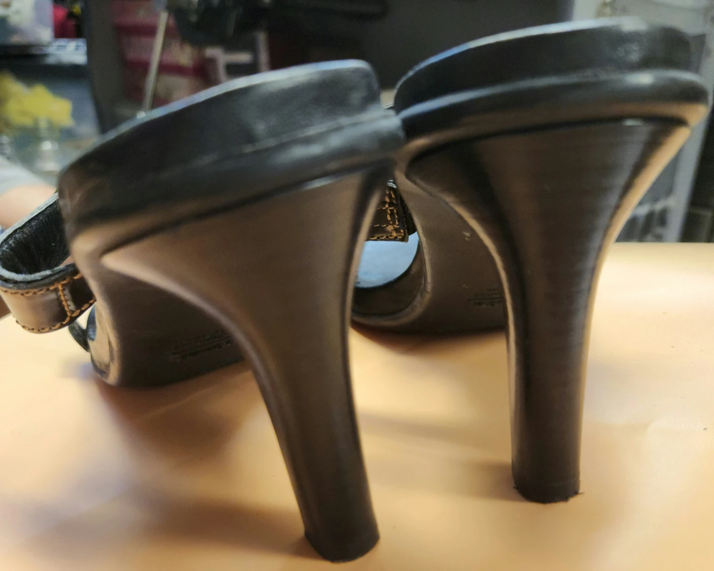 Black Coach Heeled Sandals - photo 4